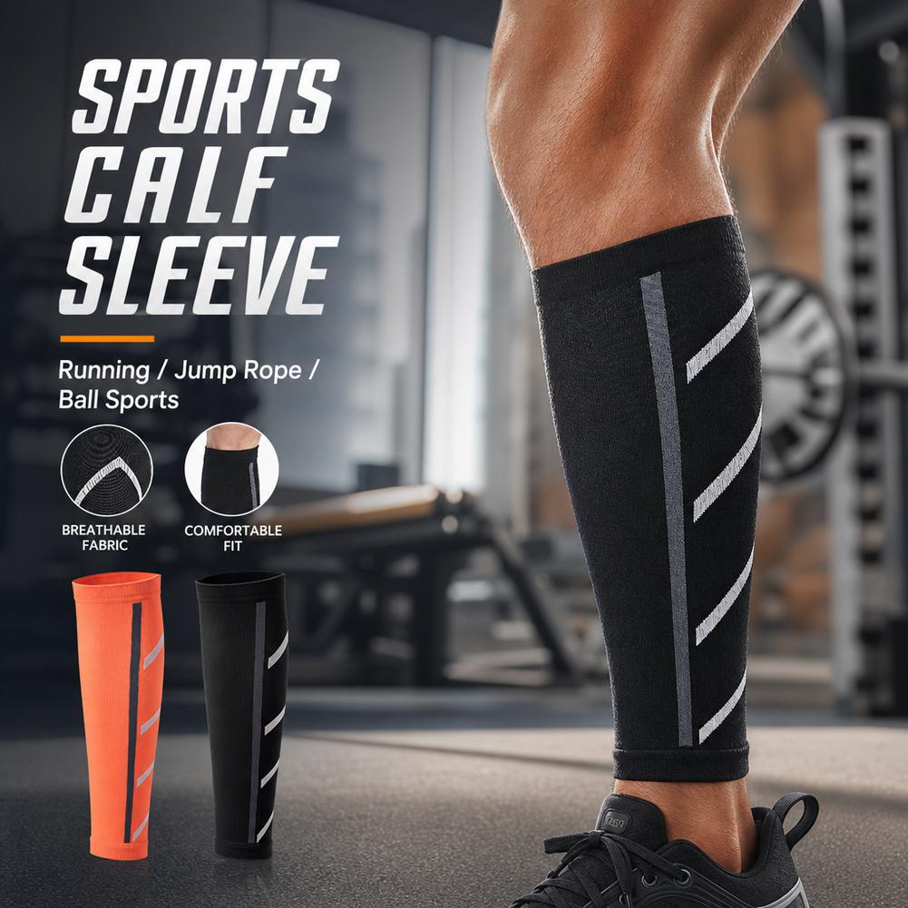 Compression Sleeve Calf - Compression Calf Sleeves Pressure Support Leg