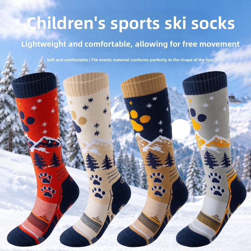 Kids Ski Socks, Autumn Winter  - đánh giá và giá Thermal Sock Winter