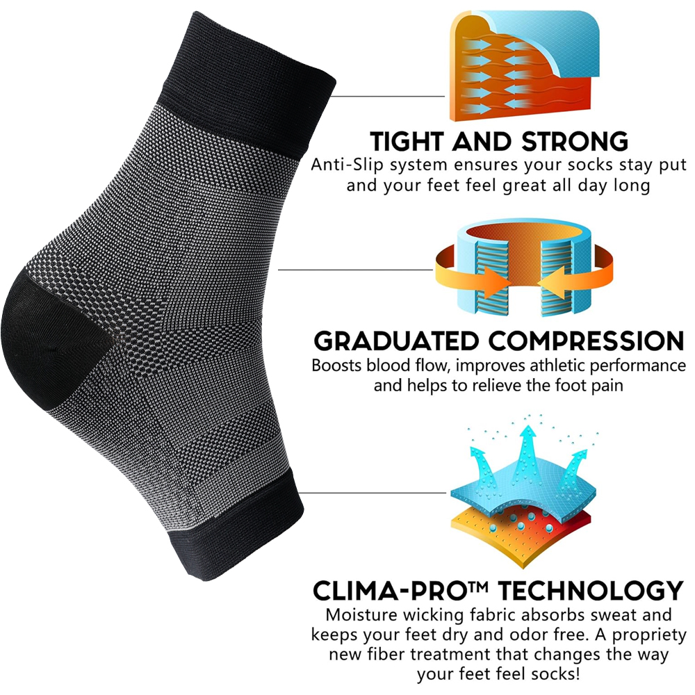 1Pair Neuropathy Socks for Wom - đánh giá và giá Ankle Brace Sock