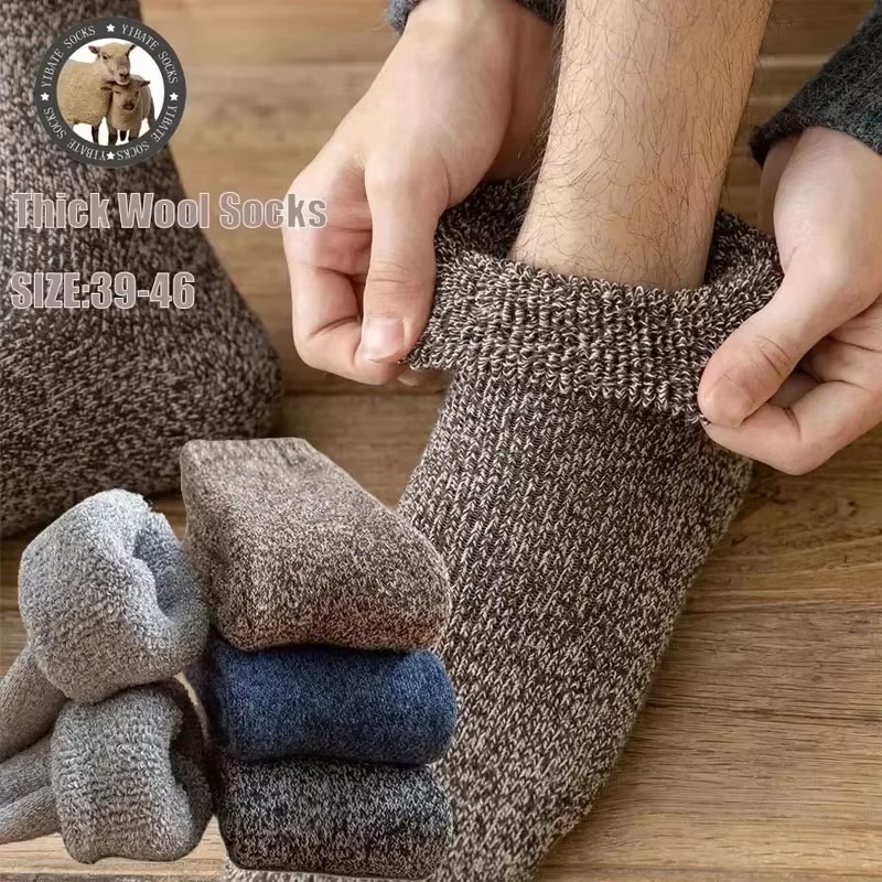 Thick Thermal Socks Men Heavy  - đánh giá và giá Thermal Sock Winter