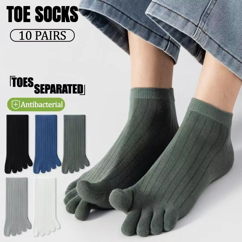 10 Pairs Men Low-cut Toe Socks - đánh giá và giá Ankle Sock Low Cut