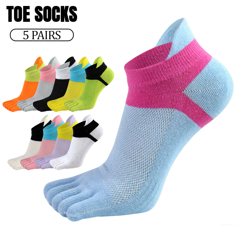 5 Pairs Women Five Toe Socks S - đánh giá và giá Toe Sock Split