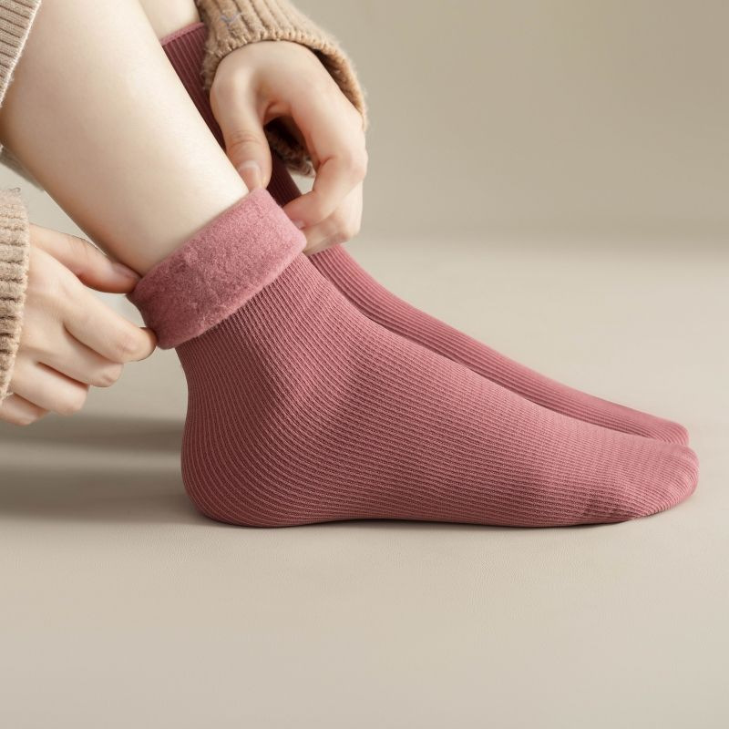 1-4Pairs Thick Fleece Lined Wi - đánh giá và giá Thermal Sock Winter